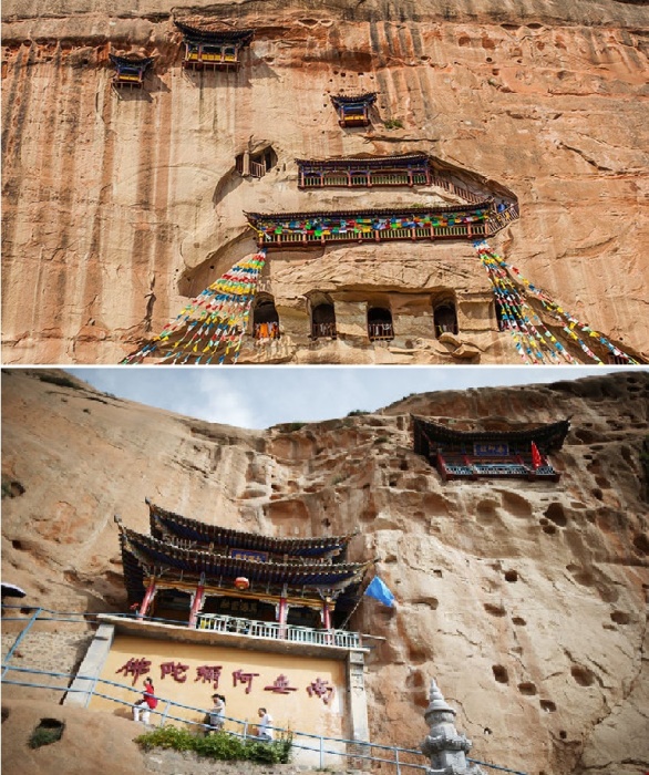 Монастырь Матисы – это огромный сакральный комплекс, состоящий из красивейших храмов и 33 пещер (Китай).