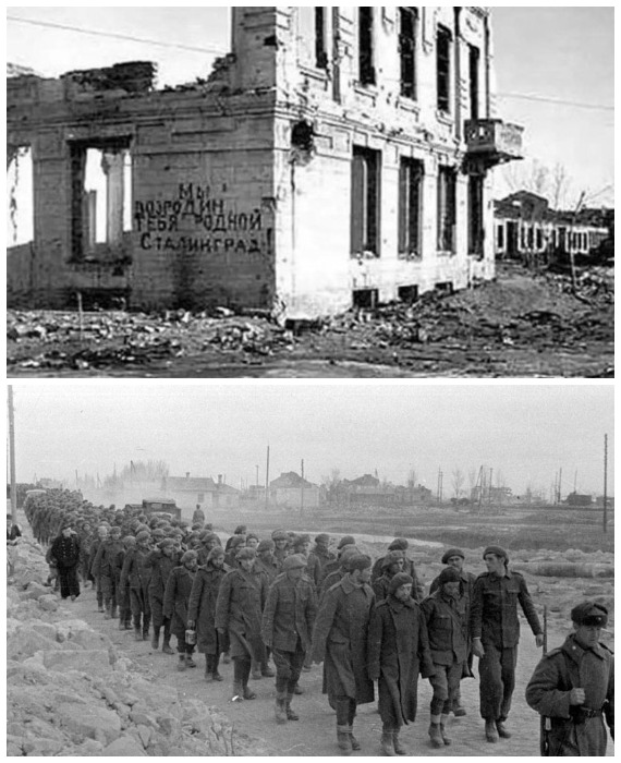 В разрушенных городах и селах военнопленные занимались расчисткой завалов и демонтажем аварийных зданий.